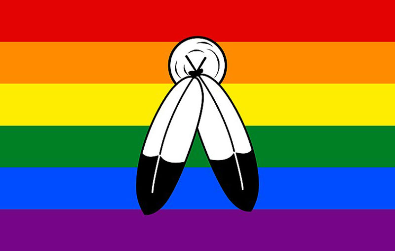 Two-spirit flag